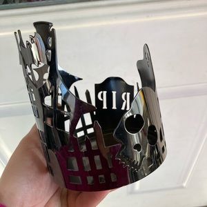 RIP round candle holder